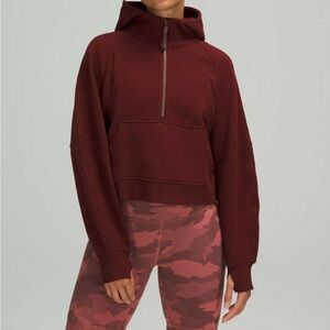 EUC lululemon Scuba Oversized 1/2 Zip M/L